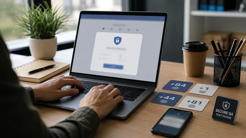 Minh họa dịch vụ thuê số nhận OTP quốc tế và quy trình kiểm tra xác minh an toàn