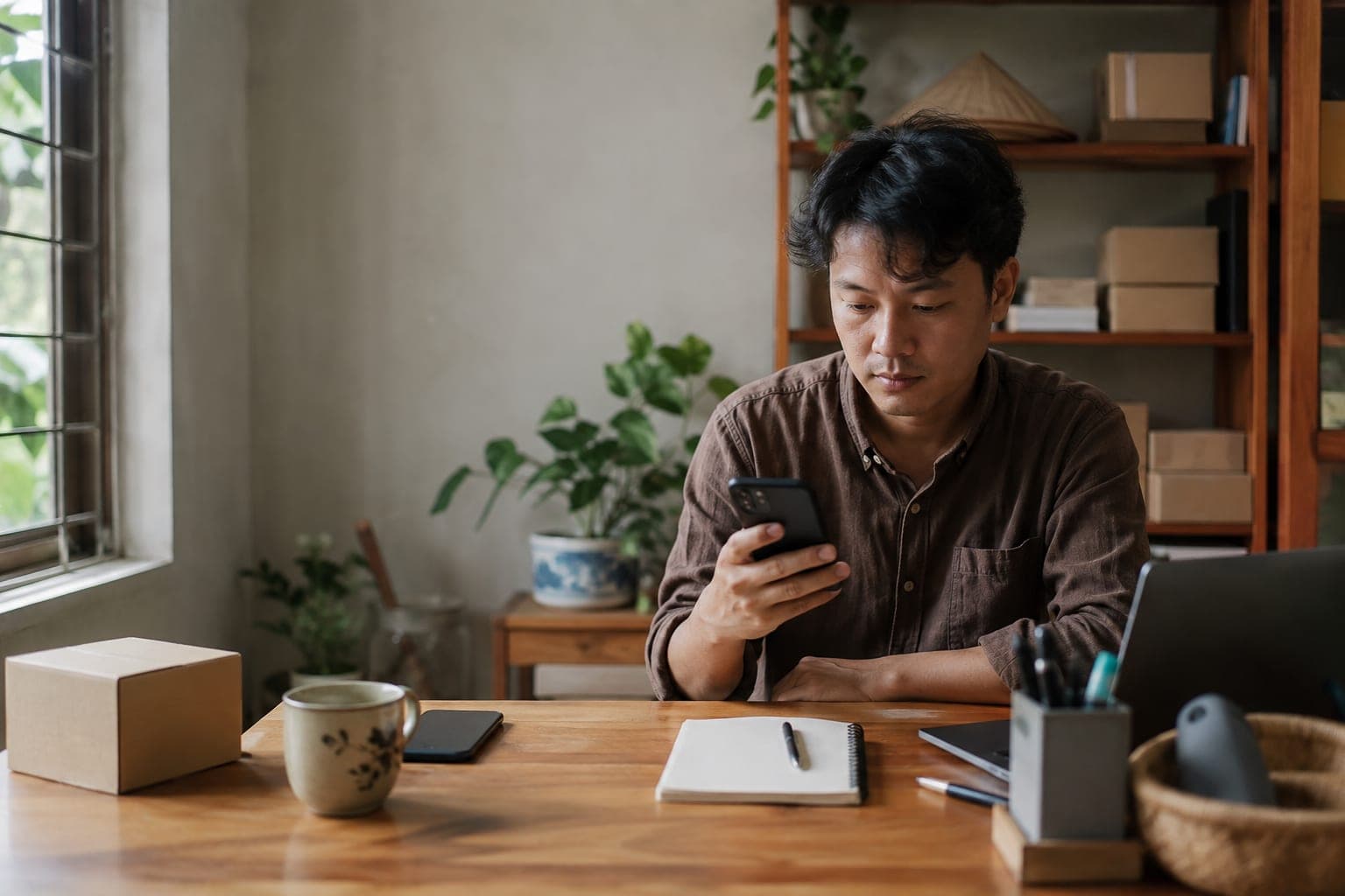 Tách số điện thoại công việc và cá nhân