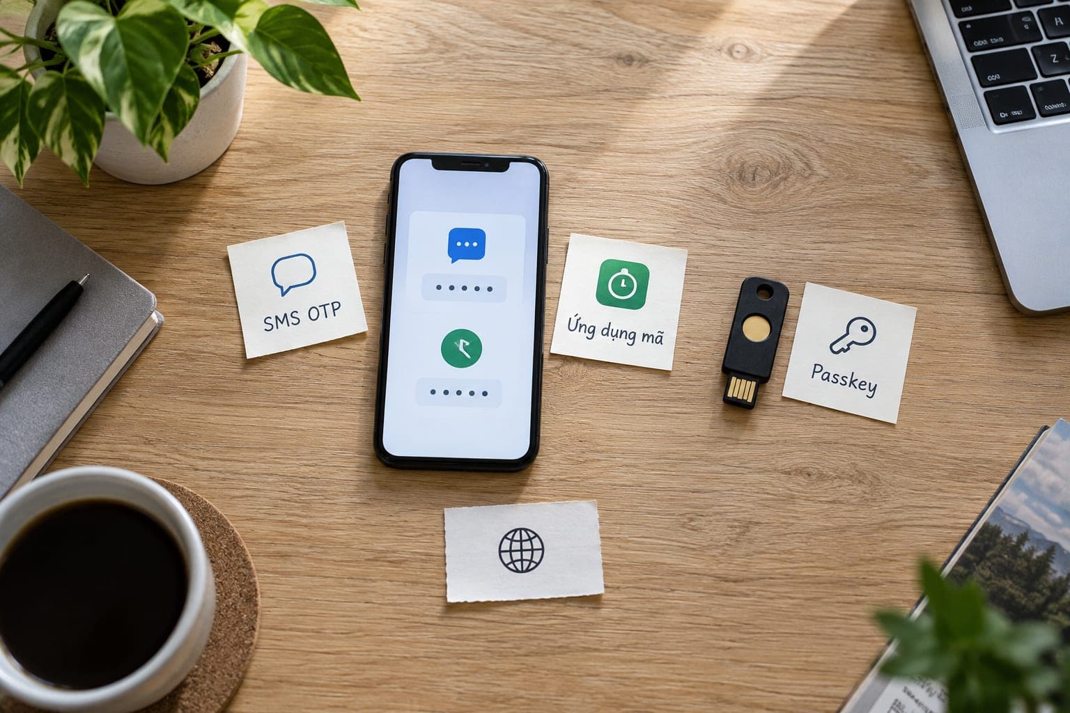 SMS OTP và ứng dụng xác thực: nên chọn gì?
