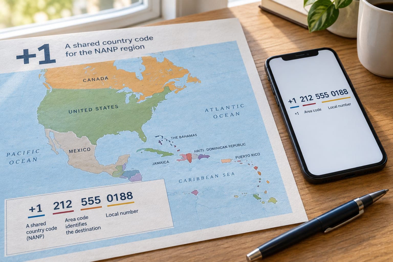 Country Code +1: Which Countries Use It?