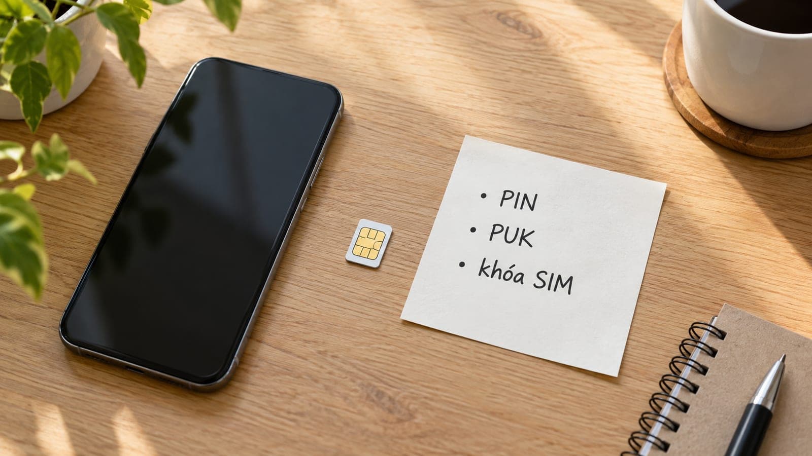 Quên PIN SIM? Cách lấy PUK và mở khóa an toàn
