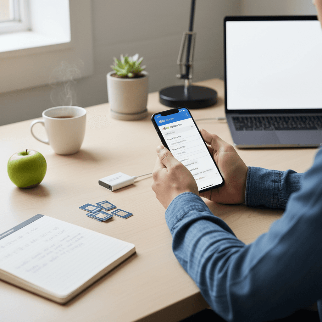 Tut Reg Ebay: Hướng Dẫn Chi Tiết Cách Đăng Ký eBay Bằng Sim Ảo