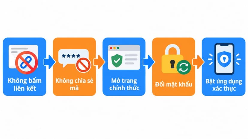 Quy trình xử lý khi nhận mã OTP lạ mà không yêu cầu